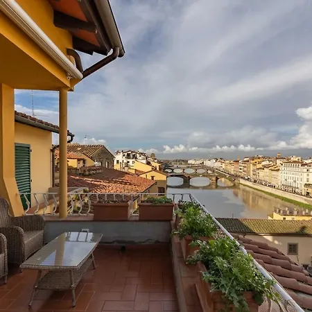 דירה Luxury Ponte Vecchio Penthouse פירנצה